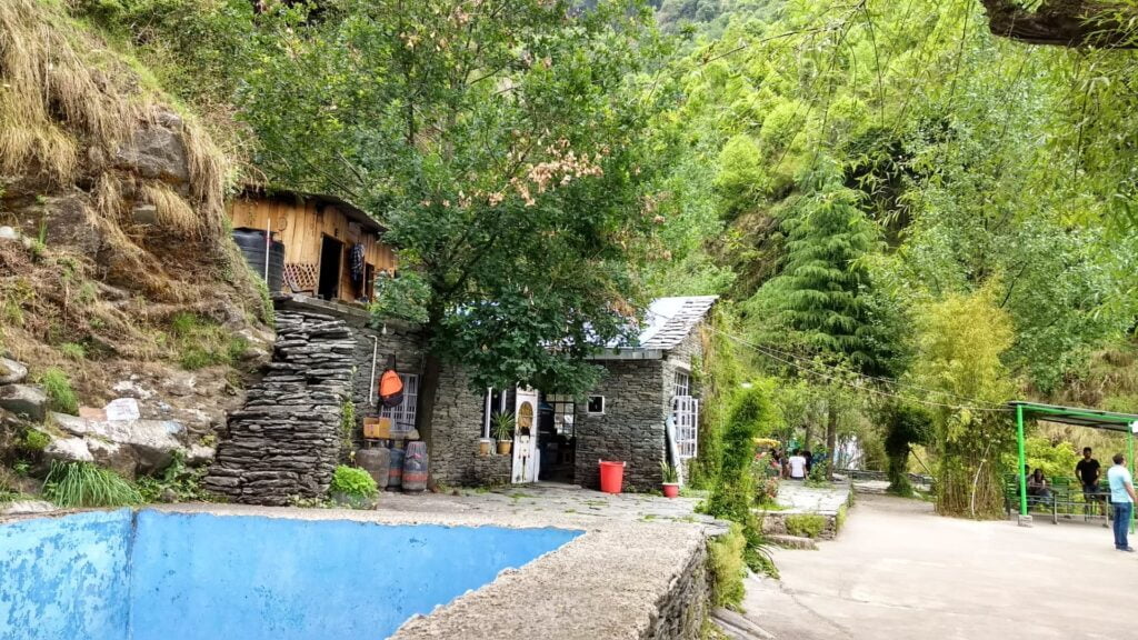 Explore the Rich Flavors of Shiva Cafe in McLeodganj 7 Shiva Cafe in Bhagsunag near McLeod Ganj surrounded by forested hills and stone pathways in Dharamshala, Himachal Pradesh