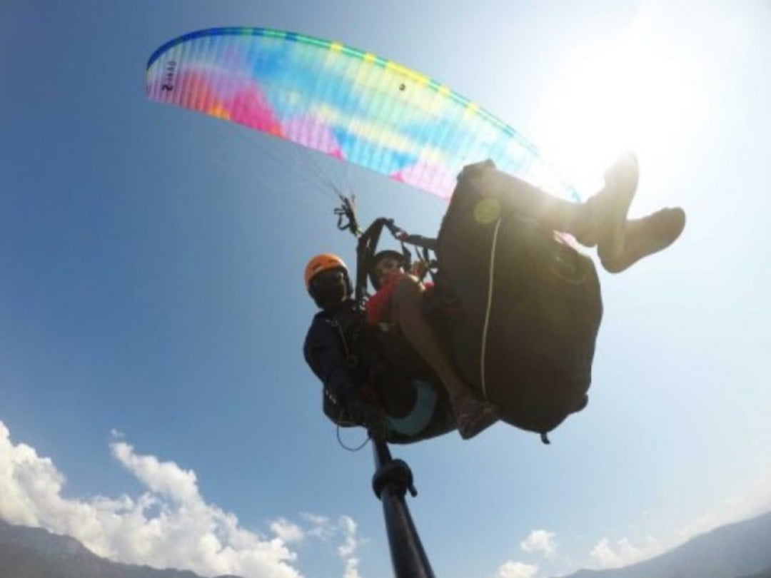 Paragliding - Manu Adventures India