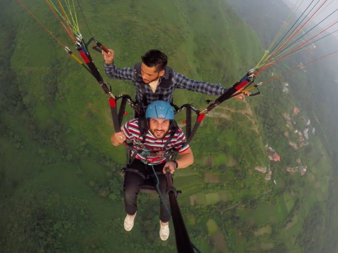 Paragliding - Manu Adventures India