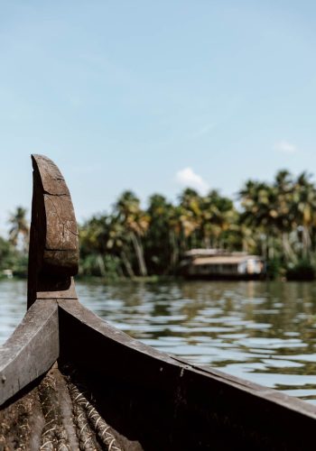 a boat on the water